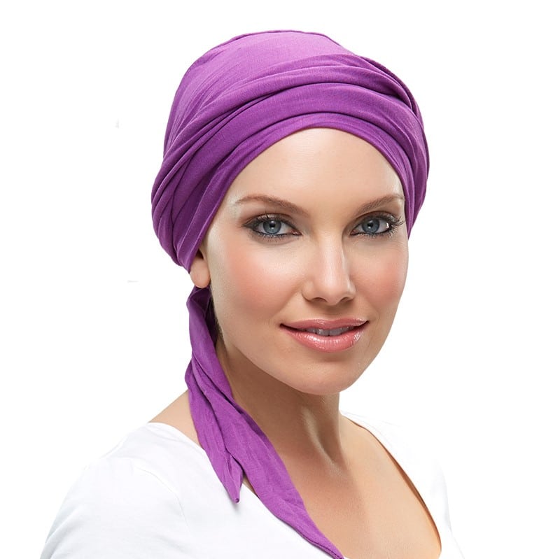 Softie Wrap Solid Turban by Jon Renau - Blossom. Hair - Body - Face and ...